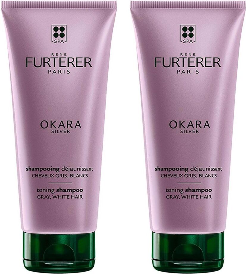 René Furterer Furterer Okara Silver Polarglanz Shampoo 2x200ml