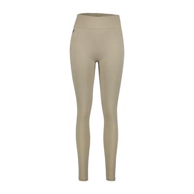 Trainingshose RUKKA "Rukka Trainingshose lang Miemola", Damen, Gr. L, US-Größen, beige (kitt), Stoff, 90% Polyamid, 10% Elasthan, Hosen Trainingshose
