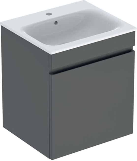 Geberit Ensemble lavabo meuble Renova Plan 55x62,2x48 cm, blanc (501914JK1)