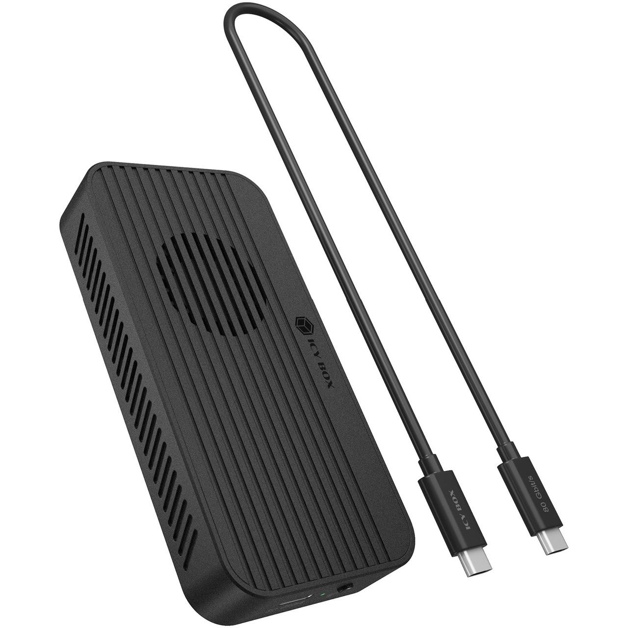IcyBox NVMe M.2 SSD mit Thunderbolt 5 Technologie