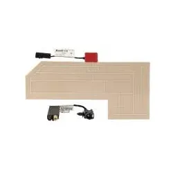 Calearo 15-7677955 Glasklebeantenne Folienklebeantenne FM/DAB+