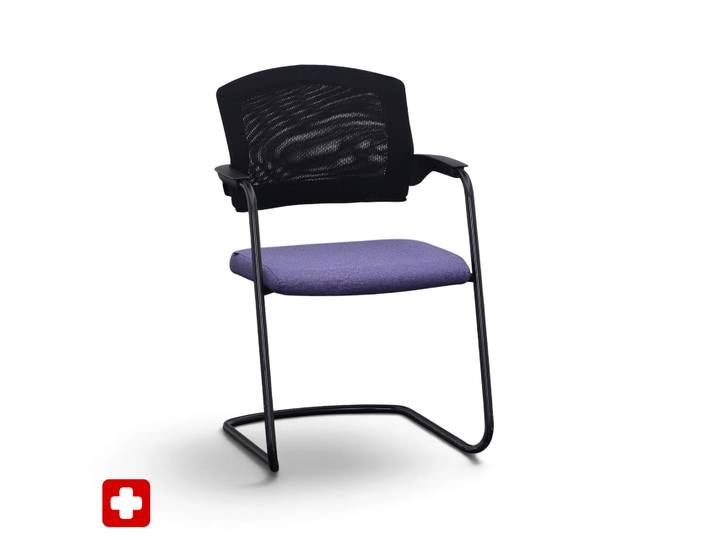 Stapelbarer Freischwinger Sitag El100 - Perfekt für Besucher und Gäste