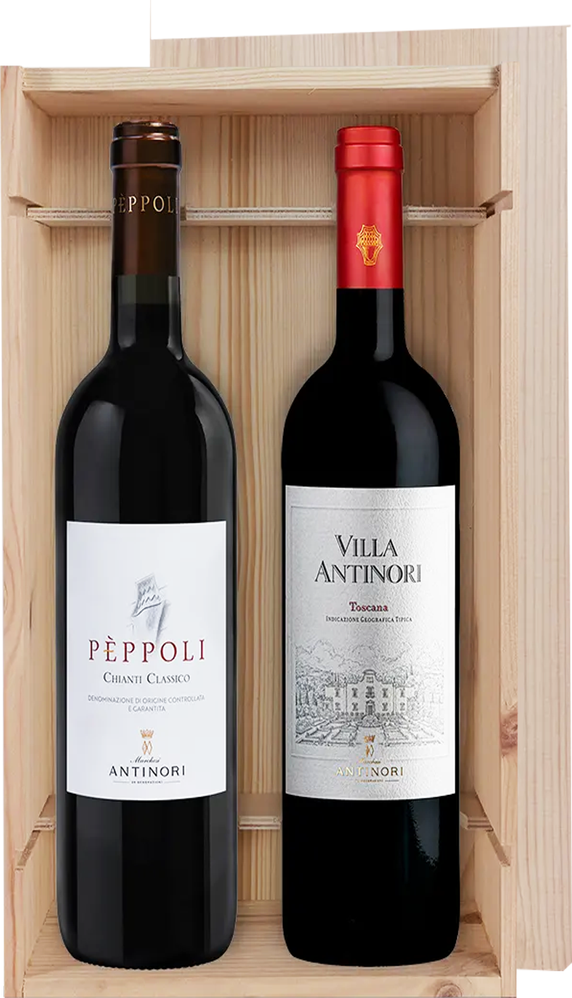 Box 'Peppoli-Villa Antinori' Antinori (2bt)