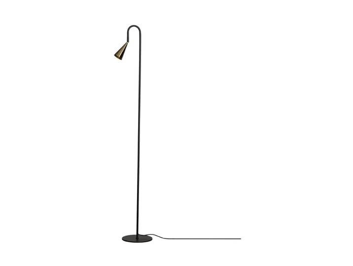 By Rydéns Lampadaire Spline Noir-laiton, 140 cm