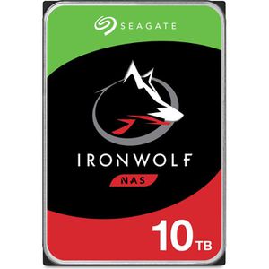 Seagate Festplatte IronWolf NAS HDD ST10000VN000, 3,5 Zoll, intern, SATA III, 10TB, OEM