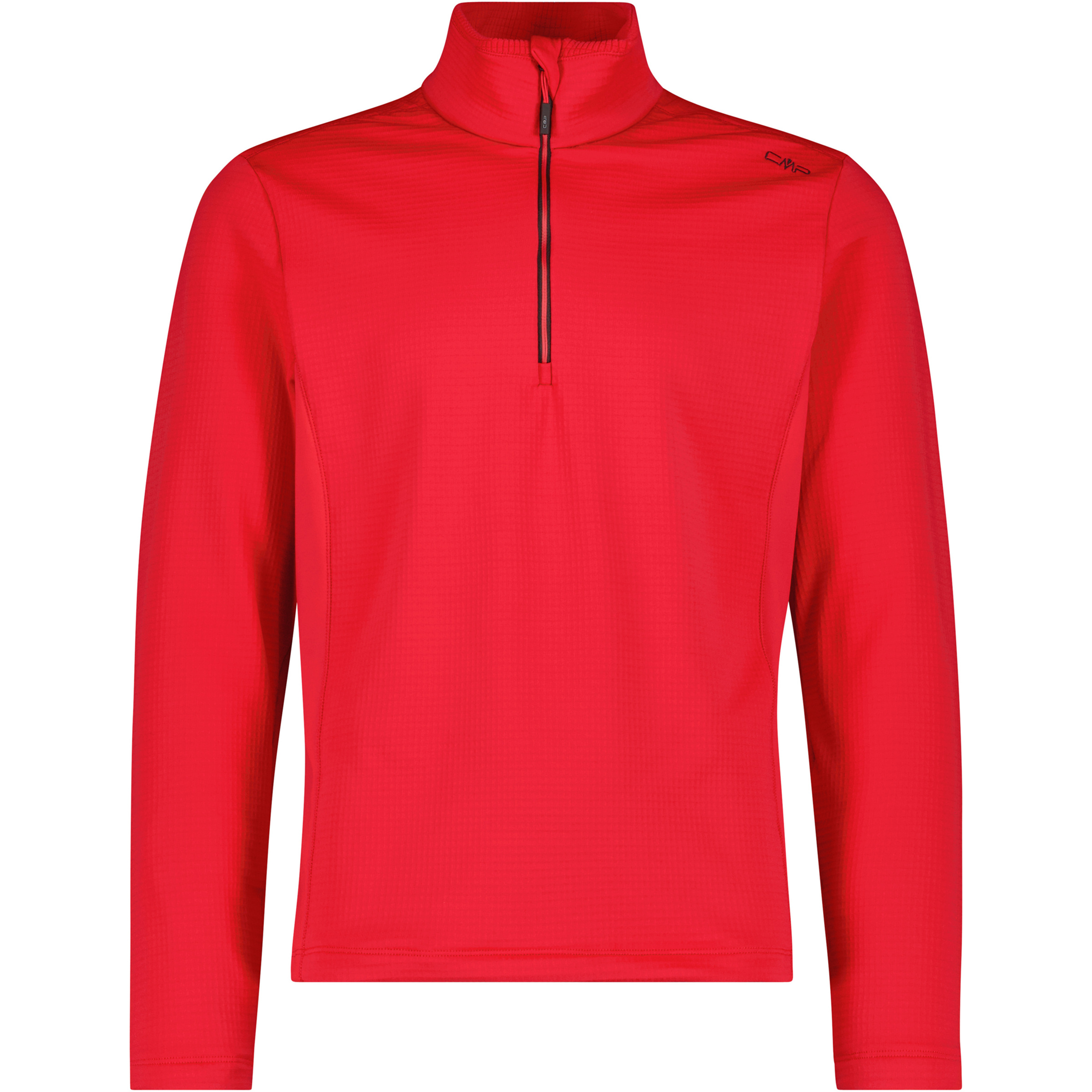CMP Grid Tech Herren Pullover rot Größe 3XL Camping Atmungsaktiv
