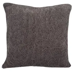 Collection Noblesse Kissenbezug Teddy 50 x cm Polyester Grau