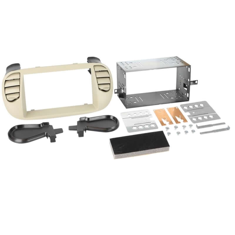 ACV 2-DIN Radioblende Fiat 500 500C