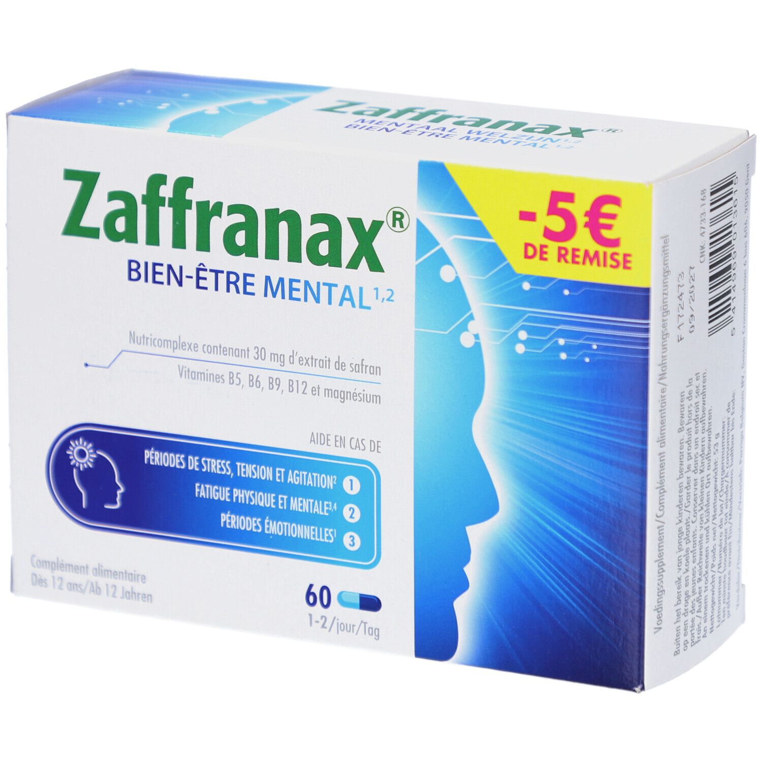 Zaffranax Caps 60 Promo -5€ St Kapseln