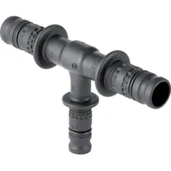 Geberit Mepla T-Stück reduziert PVDF d75-63-75