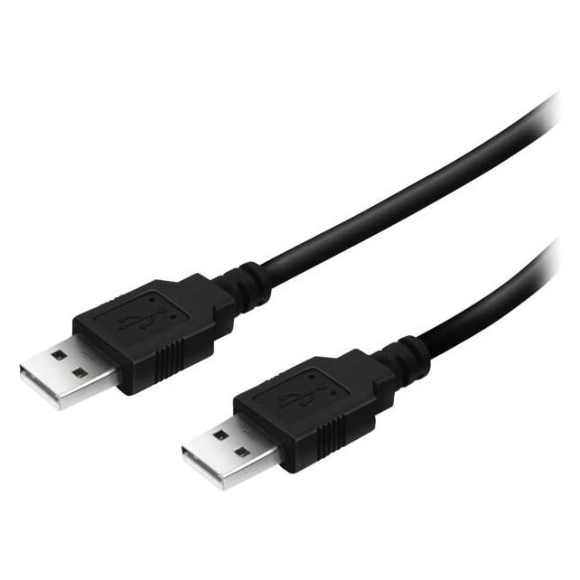 Vivanco USB-A USB-A Kabel, 1,8m (1.80 m, USB 2.0) (VVITUS2B18MMK)