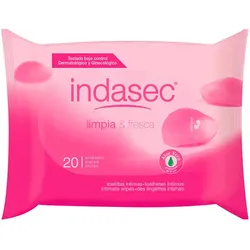 Indasec Clean And Fresh Intim Tücher 20 Einheiten