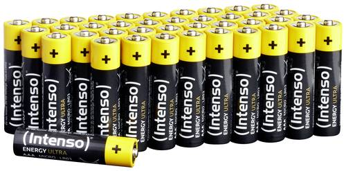 Intenso 7501510 Micro (AAA)-Batterie Alkali-Mangan 1250 mAh 1.5V 40St.