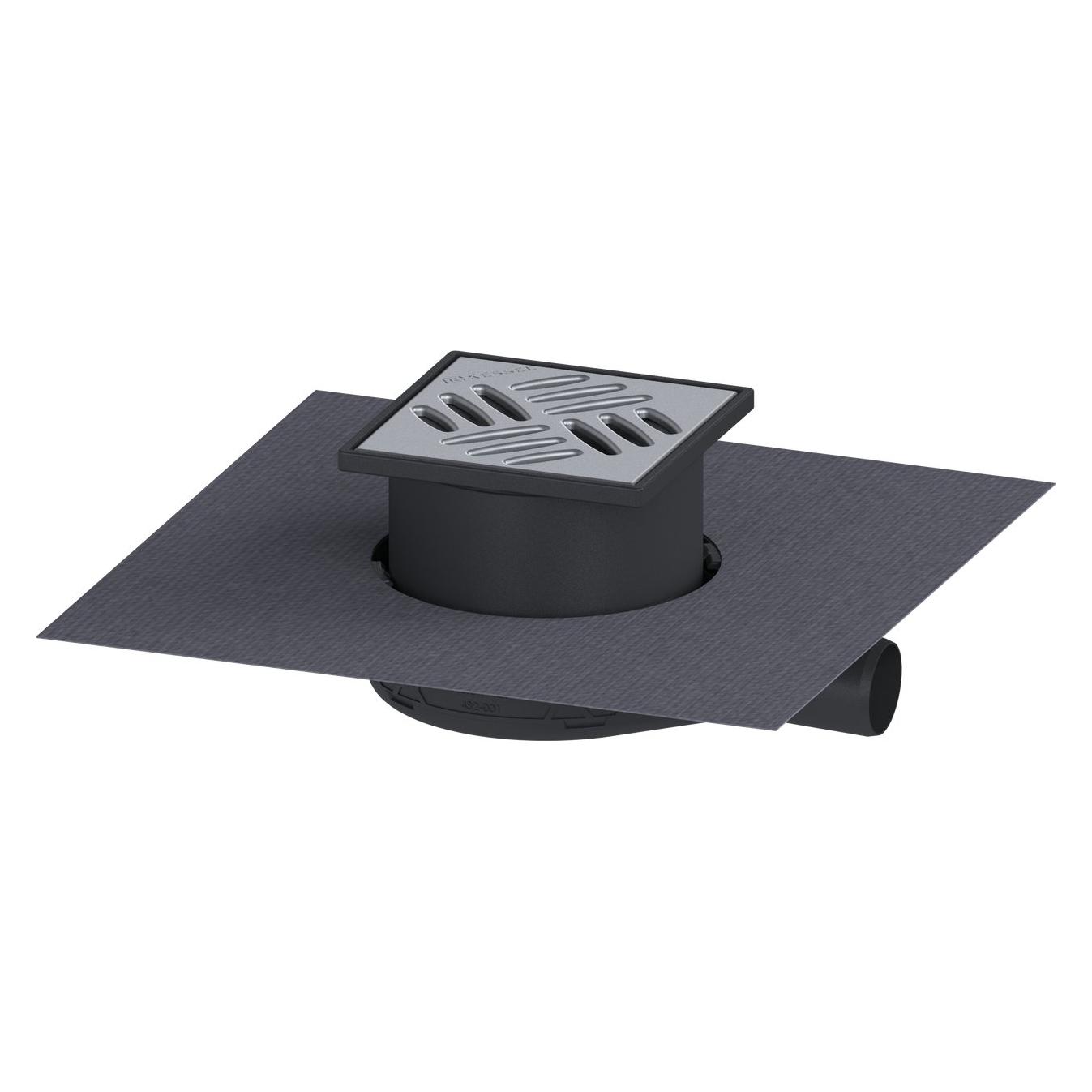 Kessel Bodenablauf Der Ultraflache 54 - DN40, WaD, Schlitzrost (246 mm) (4474020M)
