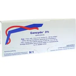 WELEDA Gencydo 3% Injektionslösung 8 St Injektionslösung