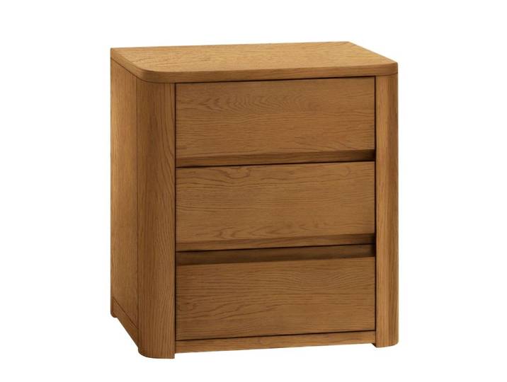 Nachttisch Koro Eiche Holz Nachtkonsole