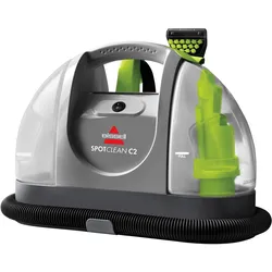 Bissell SpotClean C2, Polsterreiniger + Teppichreiniger, Transparent, Grün, Grau