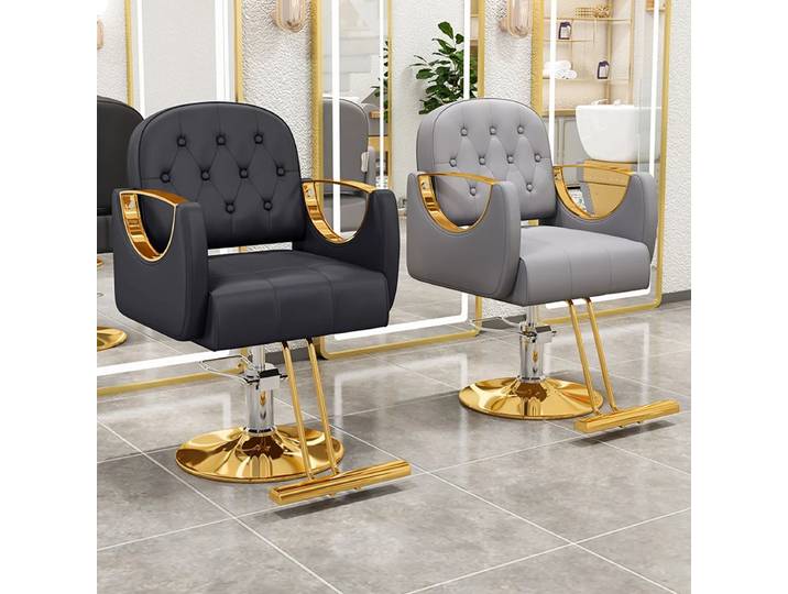 Chaise de salon de coiffure de luxe, pivotante, minimaliste, confortable, chaise de salon exclusive, mobilier de salon