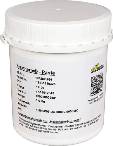 Kerafol KERATHERM KP99 500g Wärmeleitpaste 9.2 W/mK 500g Dose Temperatur (max.): +200°C