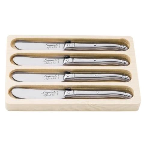 Laguiole Butter knives Stainless Steel SET 4 SdV (4 Stk., Besteck Set) (530117)