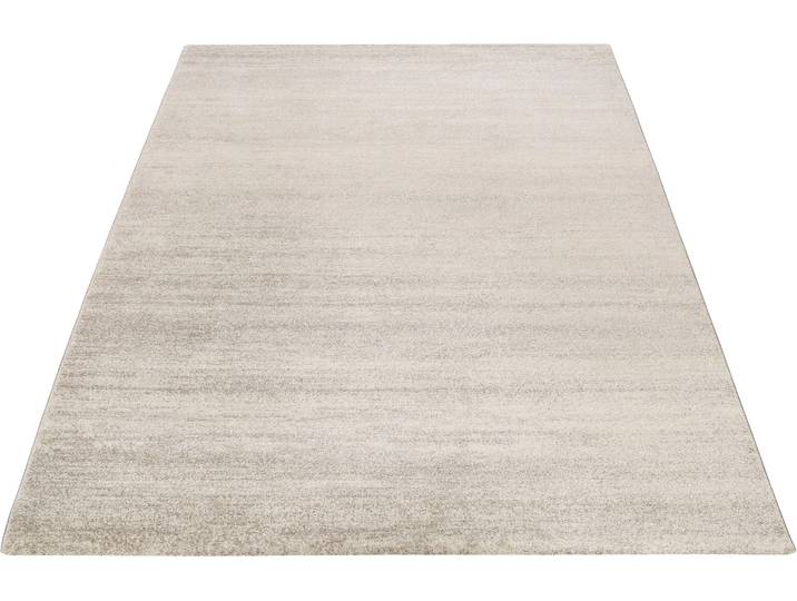 Teppich WECON HOME Island Beach , grau, B:133cm H:10mm L:200cm, Kunstfaser, Teppiche, Teppich, Kurzflor, Wohnzimmer