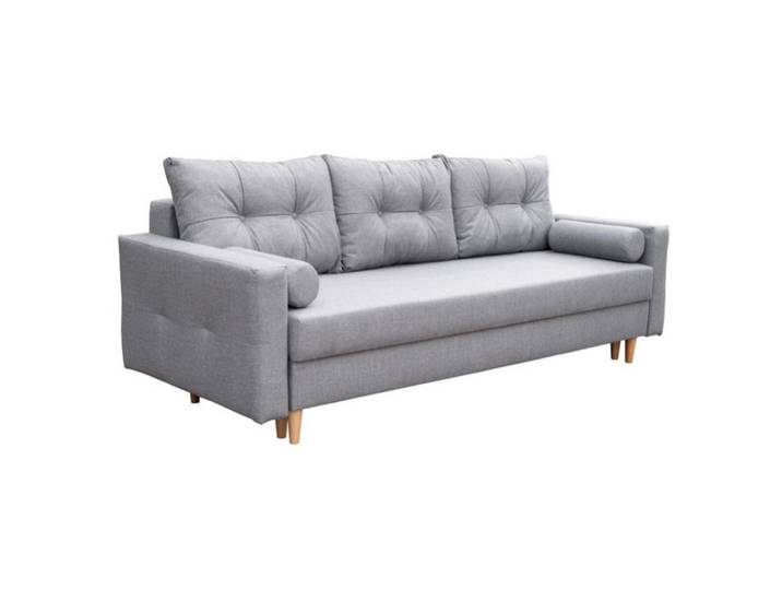 Sepro Meble Sofa Hellgrau Tijo Skandinavischer Stil, Grau, 229x90x90 cm, Wohnzimmer, Sofas & Couches, Sofas