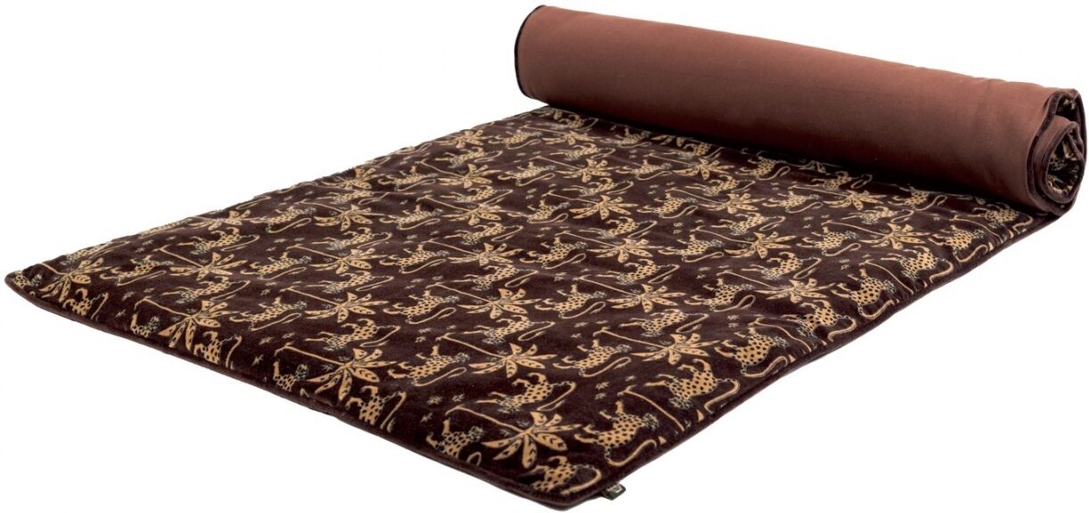 HAOMY Housse d'édredon + garniture en velours imprimé Ganache 85 x 200 cm - Beria