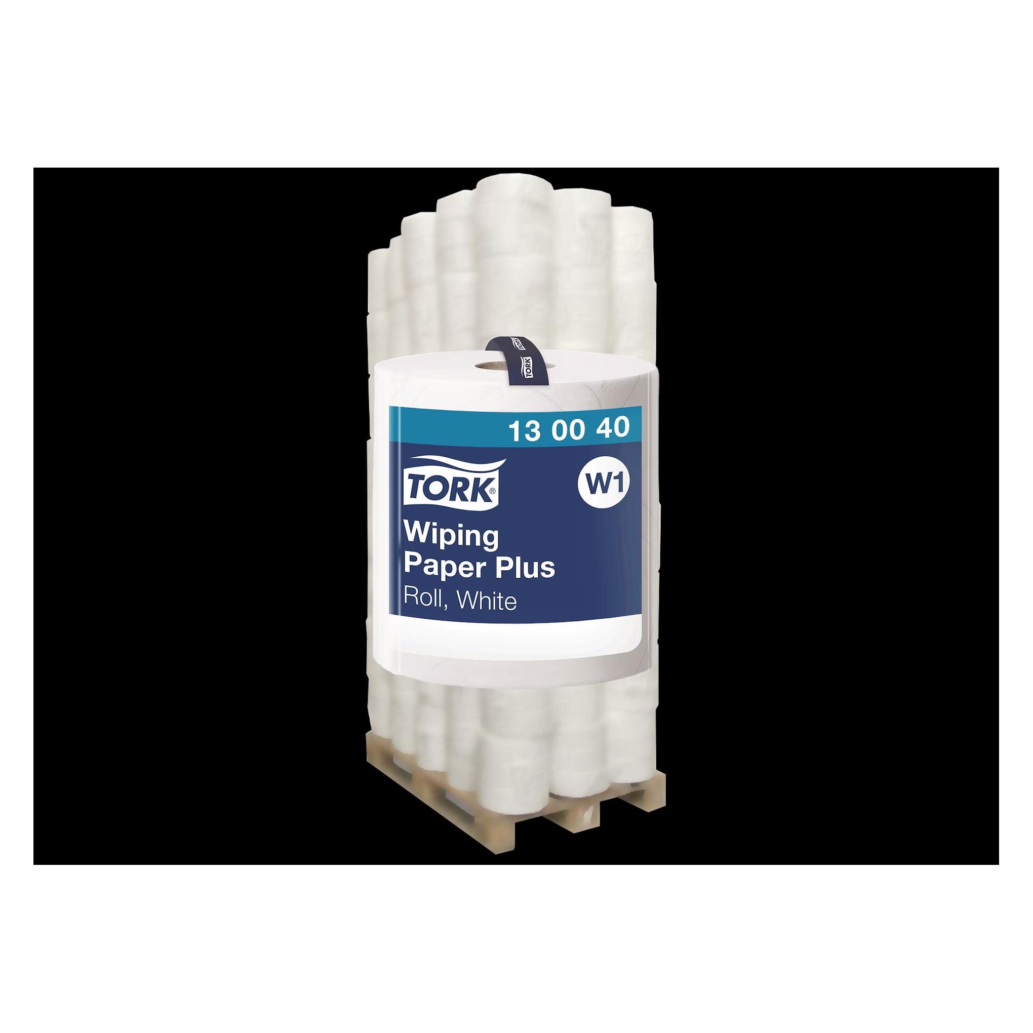 Tork Aftørringspapir Plus W1 420 2-lags hvid 510m (TOR130040)