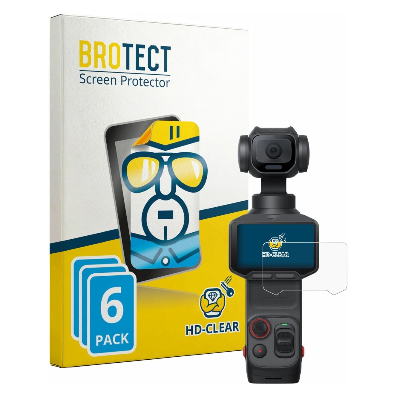 Brotect Schutzfolie für Insta360 Luna Pro Displayschutz Displayschutzfolie Folie Klar Transparent (4265022)