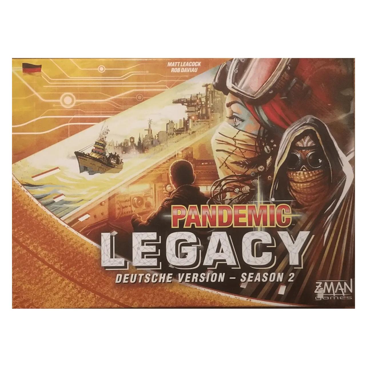 Asmodée Pandemic Legacy Season 2 (Deutsch, 2 - 4 Spieler) (ZMND0002)