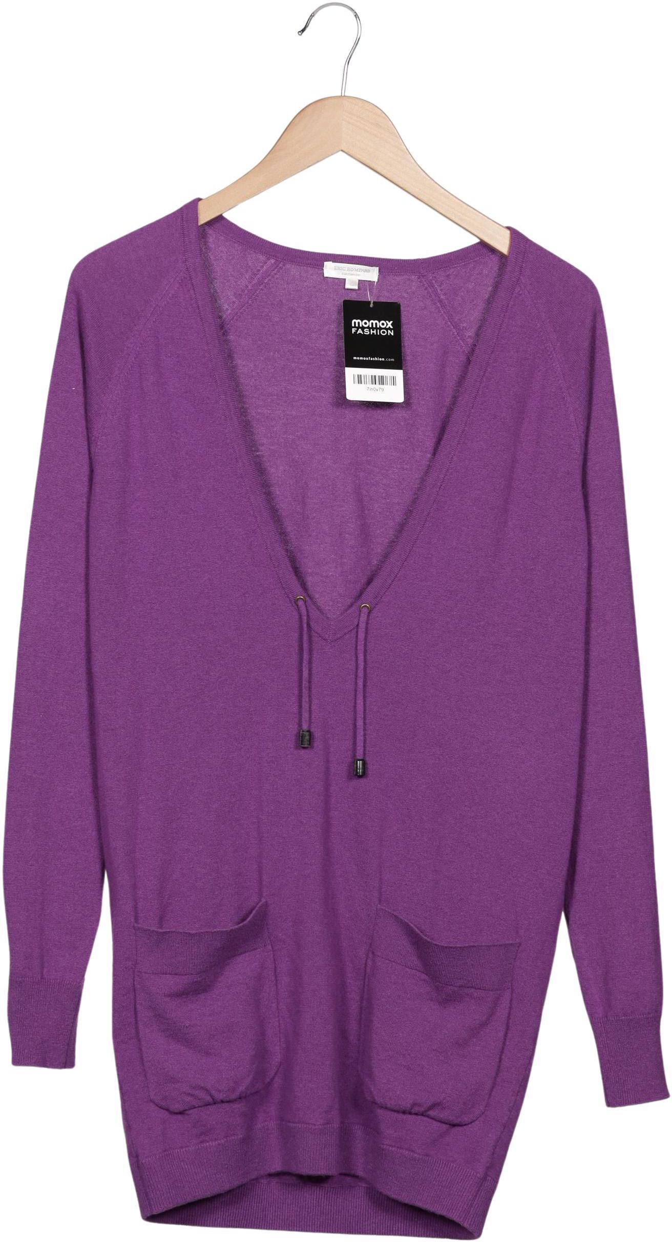 Eric Bompard Damen Pullover, Lila, Gr. M, Seide / Kaschmir - Second Hand