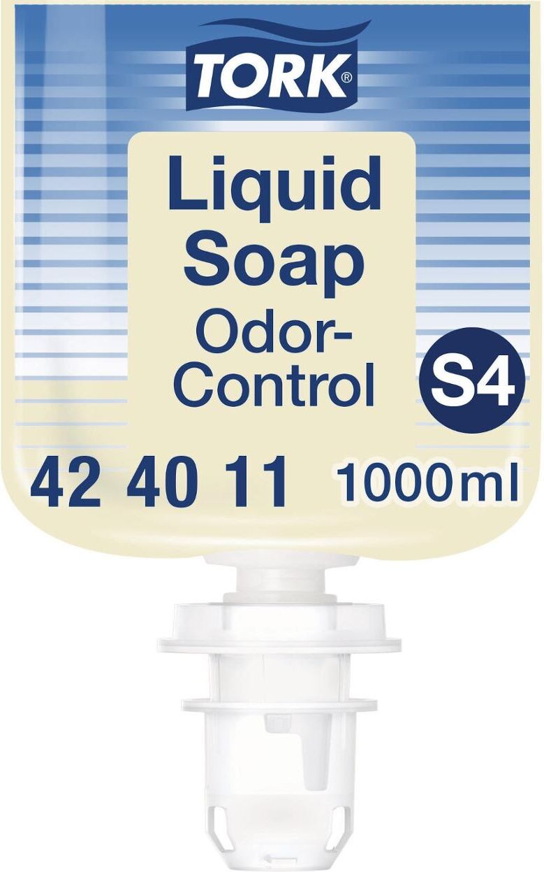 TORK Tvål S4 Odor-Control Kökstvål 1L
