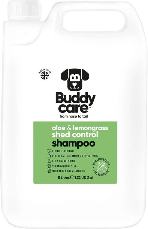 Buddycare Shampoo Controle de Queda Aloe Vera e Capim-Limão 5L