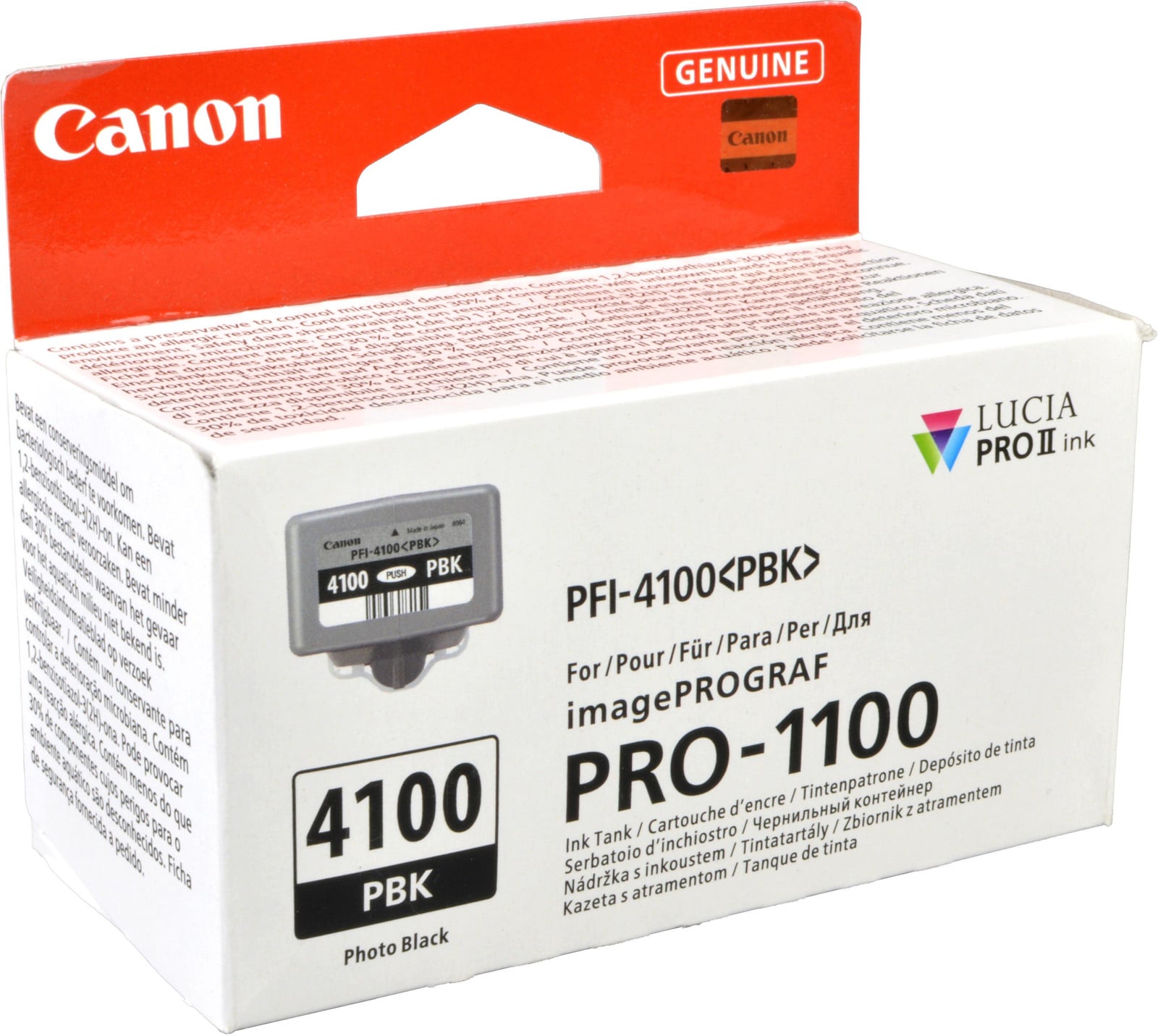 Canon PFI-4100 PBK Fotoschwarz Druckerpatrone 6777C001