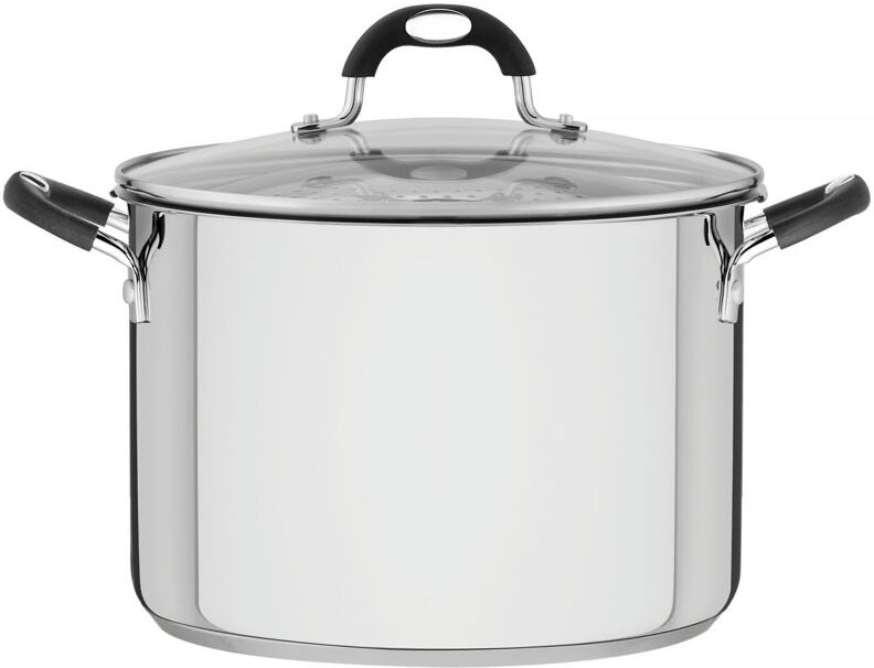 Tramontina 6.1L Stainless Steel Stock Pot Silver 6.1L