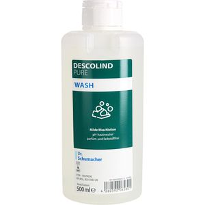 Dr.Schumacher Seife Descolind Pure Wash, Waschlotion, parfümfrei, Spenderflasche, 500 ml