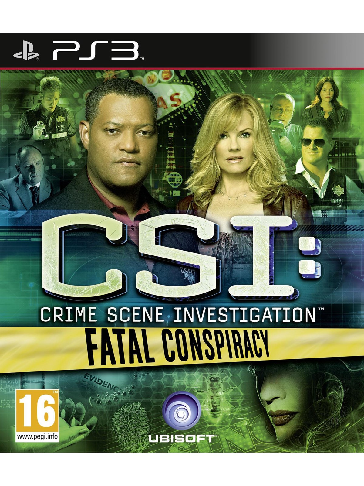 CSI: Crime Scene Investigation - Fatal Conspiracy - Sony PlayStation 3 - Abenteuer - PEGI 16