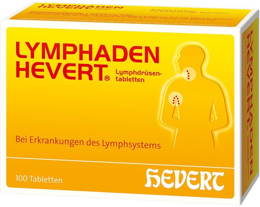 Lymphaden Hevert Lymphdrüsen Tabletten 100 St