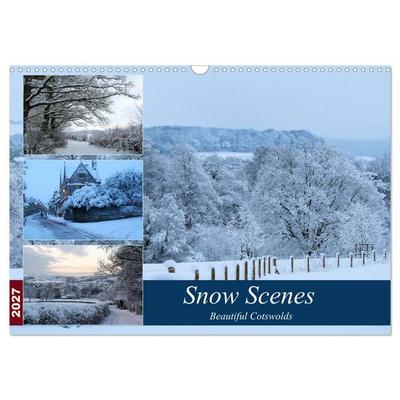 Snow Scenes (Wall Calendar 2027 DIN A3 landscape), CALVENDO 12 Month Wall Calendar