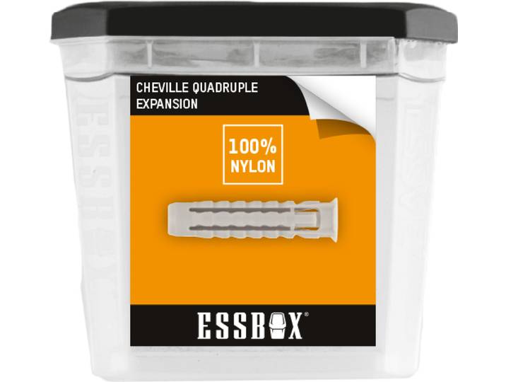 Scell-it - Cheville Essbox Nylon - Galaxy - Ø10 Mm X 50 Mm - Boite De 50 - Ex-91011410