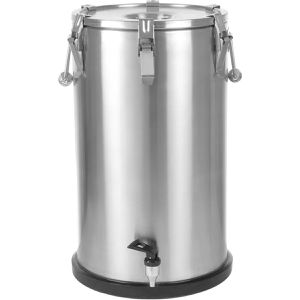 Hendi Getränkespender Profi Line 710326, 35 Liter, Edelstahl, mit Zapfhahn