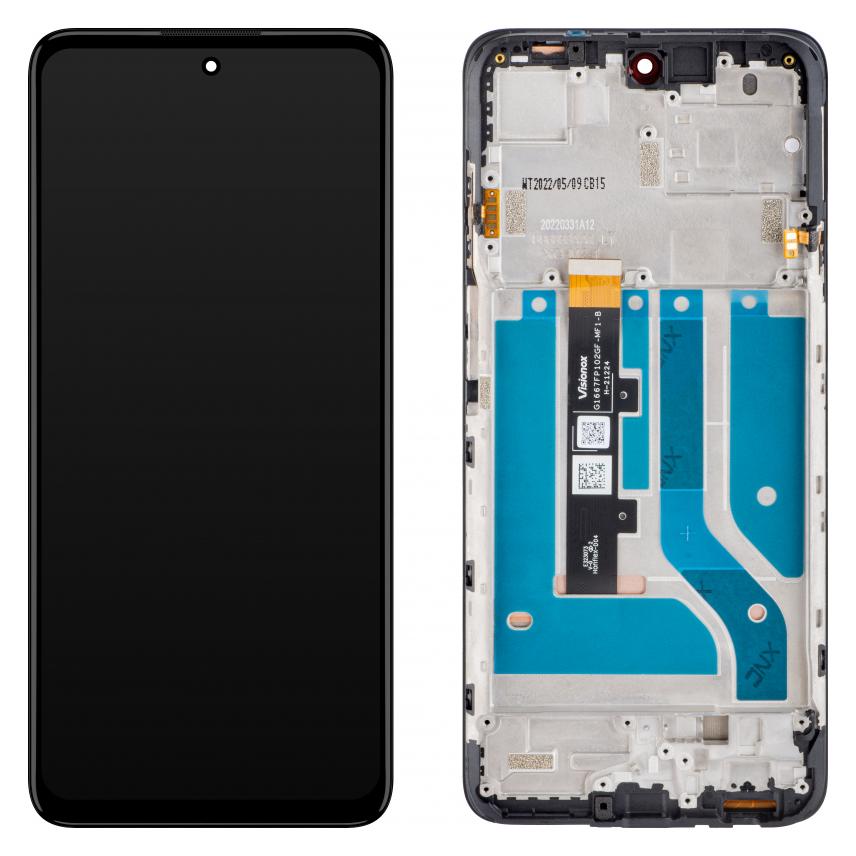 Motorola Display Unit für Edge 20 Lite, Schwarz, Grade A (Display, Motorola Edge 20 Lite) (58015810)