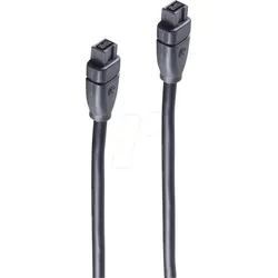 SHVP BS77301 - FireWire B 9 Pin Stecker / 9 Pin Stecker 1,0m