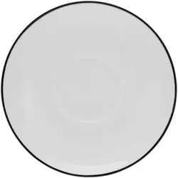 Kaffeeuntertasse LUNA BLACK LI (DH 14x2 cm) - DH 14x2 cm