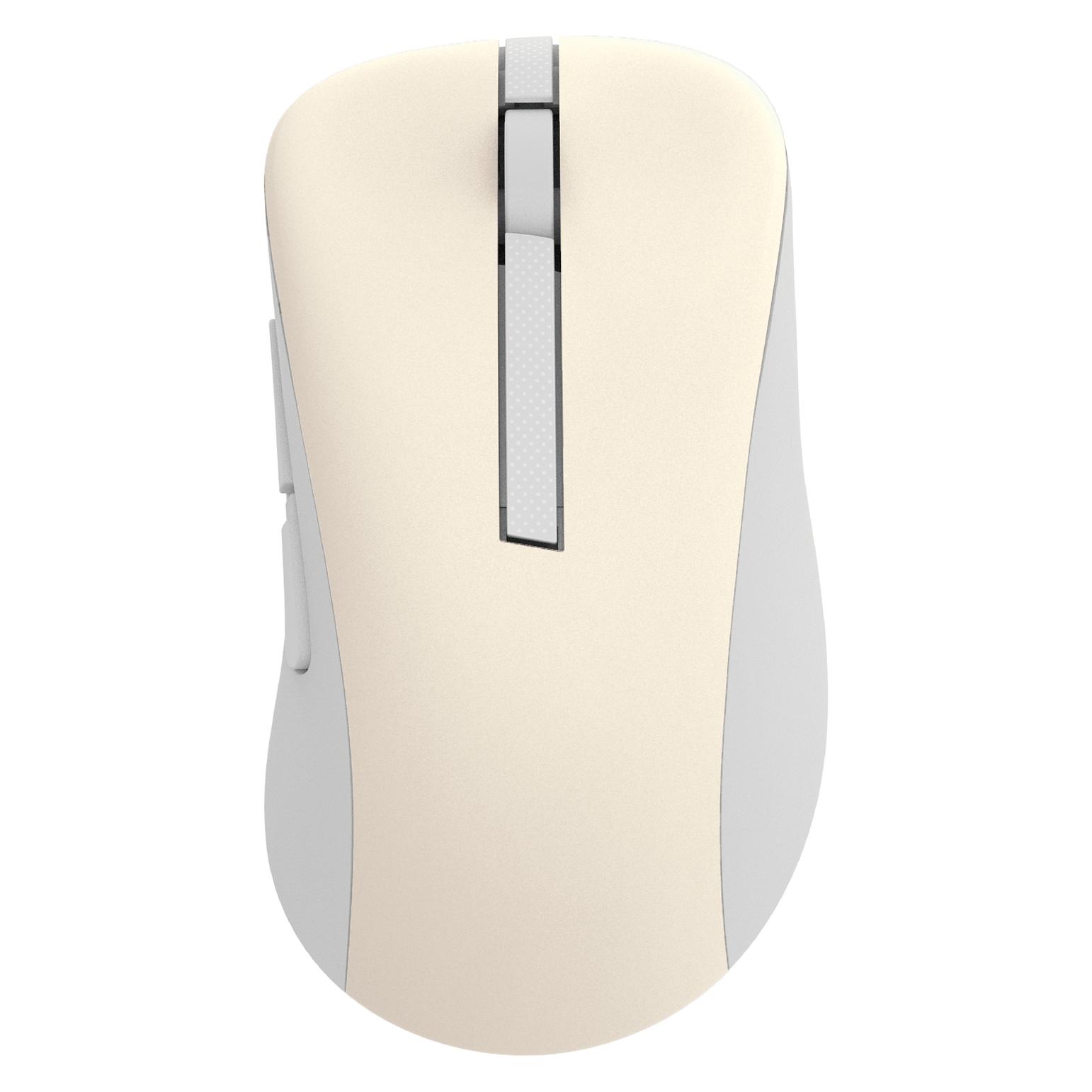 ASUS Wireless Mouse | MD102 | Mouse | 2.4 GHz, Bluetooth | Beige (Kabellos) (90XB0900-BMU020)