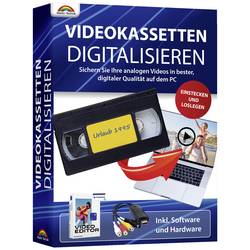 Markt & Technik Videokassetten digitalisieren 2023 inkl. Hardware Vollversion, 1 Lizenz Windows Digitalisierungs-Software 81201