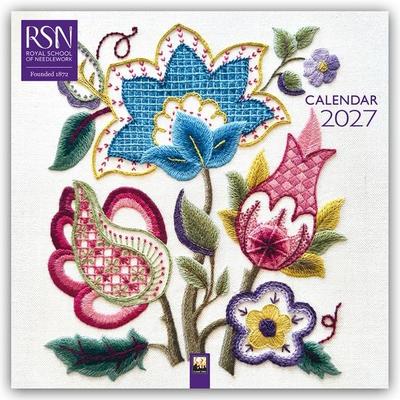 Royal School of Needlework 2027 – Original Flame Tree Publishing-Kalender [Kalender]