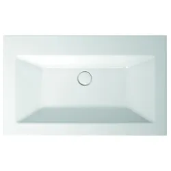 Bette Einbau Waschtisch Loft 80x49,5x8 cm, Graphite 404, A230-404 A230-404