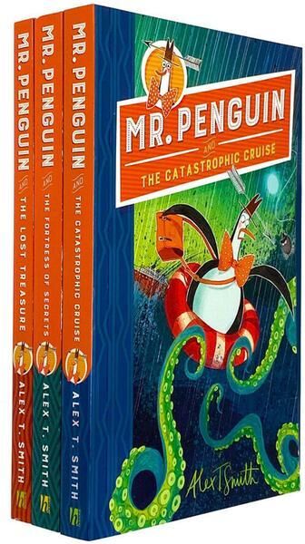 Mr. Penguin Series by Alex T. Smith 3 Books Collection Set - Age 7-9 - Paperback Hodder & Stoughton