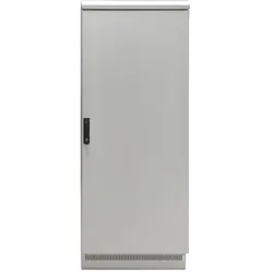 EFB 692724IP55.GR 19” Netzwerkschrank 24HE 800x800, IP55, mit vormontiertem Sockel, RAL7035 692724IP55GR